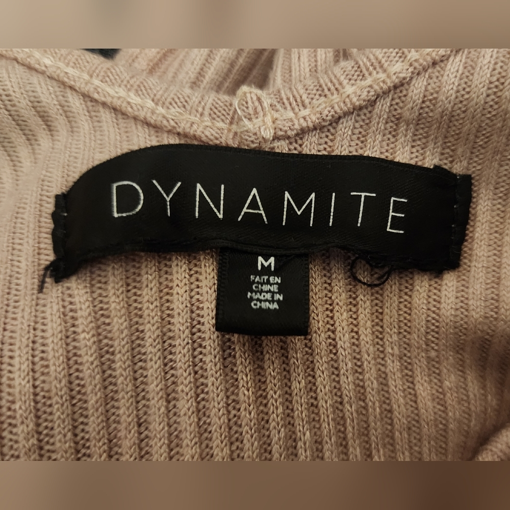 Dynamite Rib Knit BodyconDress - Picture 3 of 4